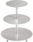 Tortenständer Rund Tortenetagere Aluminium 3 Etagen, Hochzeitstortenständer Ø 20 26 32 cm Etagere