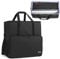 CURMIO Bolsa para Computadora de Escritorio, Bolsa de Almacenamiento para el Ordenador, Caja de Torre, Teclado, Bolsa de Viaje para Computadora y Accesorios, Negro.