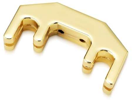 Unxuey Schalldämpfer für Violine/Geige/Geige/Schalldämpfer, Metall, für 1/2, 3/4, 4/4 Violine