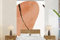 MuchoWow Papier peint Terracotta - Blanc - Peinture aquarelle - Abstrait Papier peint photo 145x220 cm Papier peint imprimé