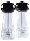 Salter BW12949GEU7 Harper Mill Set – Salt & Pepper Mills with Ceramic Mechanism, Spice Mills with Adjustable Grind from Fine to Coarse, Twist to Grind Universal Mechanism, Acrylic Body, Clear/Grey