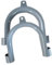 Hsthe Sea Curve di Montaggio universali da 2 Pezzi, Arco di Sostegno a Forma di U, Gancio per Curva a Forma di U in plastica per Tubo di Scarico, Lavatrice, lavastoviglie e da 20-25 mm
