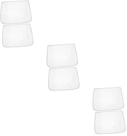 GLEAVI 6 Pcs Filter Screen Range Hood Filter Stainless Steel Filter Strainer Range Hood Screen Cooker Hood Filter Nets Range Hood Internal Nets Range Hood Grease Mesh Intranet Oil Net