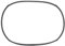 easyPART passend für Amica Türdichtung 8066310 für Backofen | Ofentürdichtung, Türabdichtung, Backofendichtung, Dichtungsprofil für Tür
