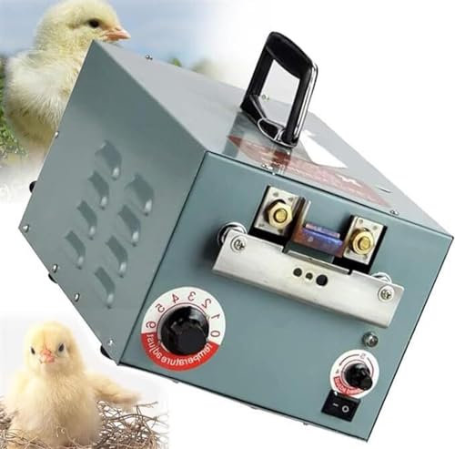 Machine de débecquage de poulet Machine de découpe de bec de volaille, température du couteau 0-6 réglable avec 2 lames Machine de débecquage de volaille coupe de bec de poussin