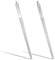 Piriuuo 2 Pcs Metal Nail File for Women, Diamond Nail File Fingernail Files for Natural Nails Stainless Steel Naisl Files with Curved Sharp Pointed Tip Double Sided Fingernail Cleaner for Men