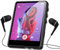 64GB MP3 Player with Bluetooth 5.3, 2.4 Full Touch Screen Portable Music Player, Lossless Sound Digital Audio Player Built-in HD Speaker, FM Radio, Player Case Earphones Included (Black)
