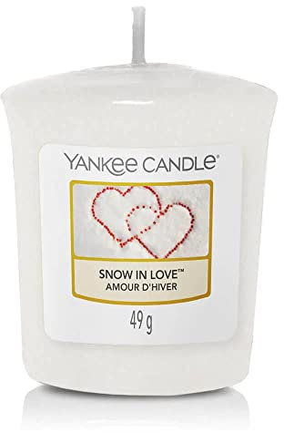 Yankee Candle Snow in Love Samplers Votivkerzen, Kerzen, 4.6 x 4.8 x 1 cm, 49