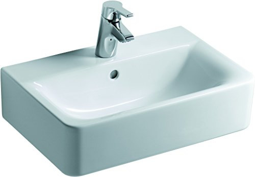 Ideal Standard E714001 Connect Cube Waschtisch compact 55 x 38 cm weiß