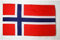 AZ FLAG - Bandera Noruega - 150x90 cm - Bandera Noruega 100% Poliéster ligero Con Ojales de Metal integrados - 80g