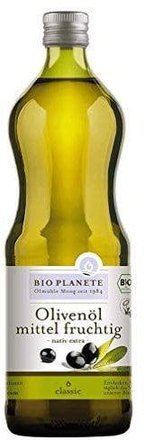 Bio Planete Olivenöl mittel fruchtig nativ extra (6 x 1 l)