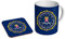 Mug à café en céramique avec dessous-de-verre FBI Bureau d'enquête.