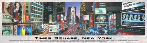 Buffalo Games Panoramic Times Square New York 750 Piece Jigsaw Puzzle by Buffalo Games