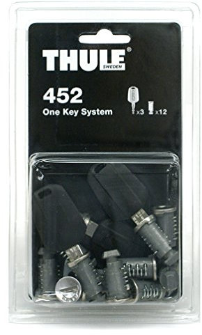 Thule 452000 One Key System Lock, Set Of 12