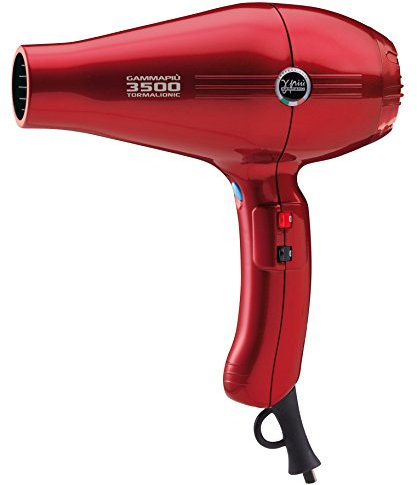 GAMMAPIU 3500 Power - Secador de pelo, color rojo
