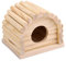 Bois Naturel Maison de Hamster Jouet Amovible Pour Gerbille Hamster Souris