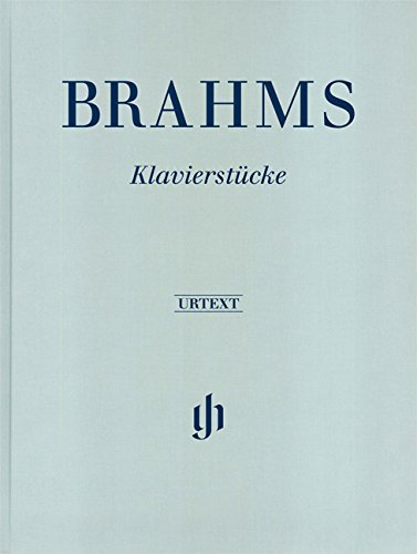 Johannes Brahms-Piano Pieces-Klavier-BOOK