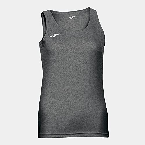 Joma – T-Shirt Diana Gris Melange Foncé S/M Woman pour Femme S Mélange Gris foncé - 150