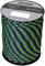 100m Reel Paracord Army Camping for Tent Basha Bivi Shelter Buidling Hammock Gardening Bushcraft in Green, Black, Coyote and Red Colours (Black/Neon Green/Navy)