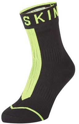 SEALSKINZ | Dunton | Unisex Waterproof Warm Weather Ankle Length Merino Wool Lined Sock | Seamless, Thin & Comfortable | Hydrostop to Block Water Penetration
