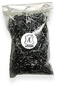 785pz Punti metallici sfusi in acciaio per recinzioni, reti e tappezzeria. h22 (0.5 KG)