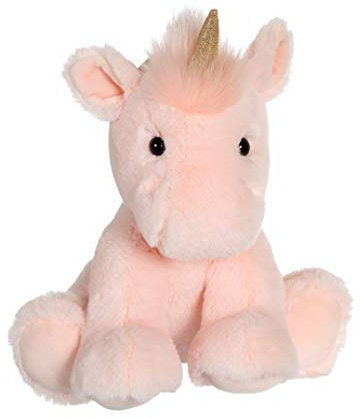 Gipsy Toys – Peluche Les Amis Floppy – Licorne - 30 CM – Rose ET Or