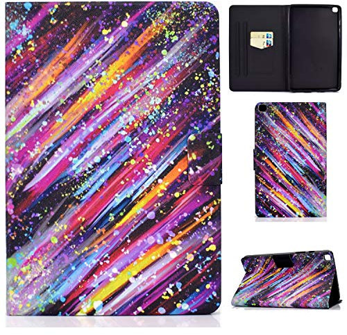 Succtop Coque Galaxy Tab A 8 2019 Case Housse en Cuir PU Portefeuille Flip Stand Etui Tablette pour Samsung Galaxy Tab A 2019 8 Pouces SM-T290/SM-T295 Météore
