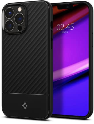 Spigen Core Armor Mag (MagFit) Compatible with MagSafe Designed for iPhone 13 Pro Case (2020) - Matte Black