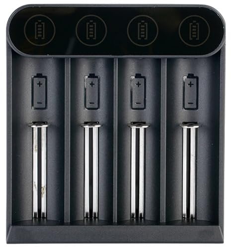 AF TRADING EFEST SLIM K4 CHERGER Lithium Battery Charger LI-Ion 10400/14500/16340/17340/18350/18490/18500/18650/26500/26650/20700/21700