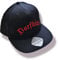 Mützenfritze Bestickte 5 Panel Snapback Cap Dorfkind in Schwarz