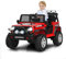 Maxmass Kids Electric Ride on Truck, 12V Battery Powered Vehicle with Parent Remote Control, Lights, Music & Horn, Toddler Motorized Off-road Car for 3 + Years Boys Girls (Red)