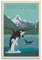 ZENGYL Vintage-Poster Vancouver Island Poster, dekoratives Gemälde, Leinwand, Wandposter und Kunstbild, modernes Familien-Schlafzimmer, Dekoration, Poster, 20 x 30 cm