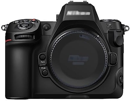 JJC Anti-scratch Protection Sticker Compatible with Nikon Z8 Mirrorless Camera, Non-slip Camera body Skin Cover Film (Black)