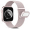 Higgs Metal Correa Compatible con Correa Apple Watch 40mm 41mm 38mm 44mm Ultra 2 49/46/45mm Mujer,Correas Double Magnética para iWatch Series 10 9 SE(se 2) 8 7 6 5 4 3 2 1,Pulsera Lisse Metal Milanais