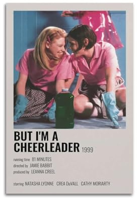 Filmposter But I'm A Cheerleader, Raumdekoration, Poster für Schlafzimmer, Wohnzimmer, Wände, 30 x 45 cm, ungerahmt