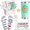 Teacher Appreciation Gifts for Women, Back to School, End of Year, Christmas, Birthday, Thank You Gifts for New Teacher from Student-20 oz Tumbler Set