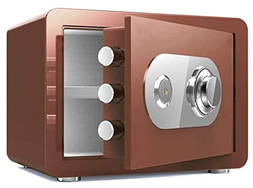 Generisch Feuerfester wasserdichter Tresor für Schranktresore, mechanisches Schloss, Tresor für Haushalt, klein, altmodisch, manuell, für Ausweispapiere, A4-Dokumente, Laptop-Rechnung