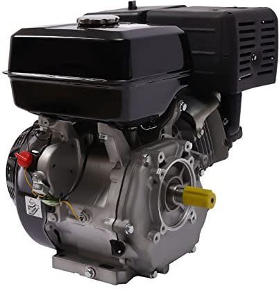 4 Takt Benzinmotor 15PS Standmotor Kartmotor Antriebsmotor,9700W, 3600r/min, uftgekühlt,OHV, für Go Kart Reinigungsmaschinen, Sprühmaschinen, Medizinmaschinen, etc