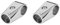 2 Set 1 Stück Innendurchmesser 25 mm Klemmen T-Rohrschelle Verbinder für Zaun Boot Gerüst