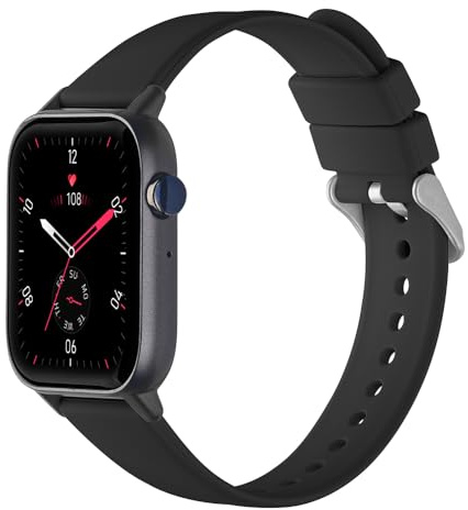 Levowatch DOITX2 Smartwatch mit 1,7 Zoll HD-IPS-Touchscreen, Aluminium-Gehäuse, Bluetooth 5, 300 mAh Akku, Fieberthermometer, Lautsprecher, Mikrofon, 24 Sportmodi, Fitnesstracker, Benachrichtigungen