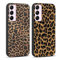 Foonary 2 Stück Handyhülle für Samsung Galaxy A55 5G 6,5 Hülle Leopard Muster Design Aesthetic Motiv Mädchen Case Weich Silikon Flexibel TPU Stoßfest Schutzhülle für Samsung A55 5G Cover,01