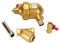 DUIMIMI Gas Storage Tank Automatic Drainage Valve, Air Compressor Auto Drain Valve, Brass and Aluminum Alloy, 0-100°C, 1.2MPa, PA 20 Model, Air Compressor Drain, No Loss Drainage