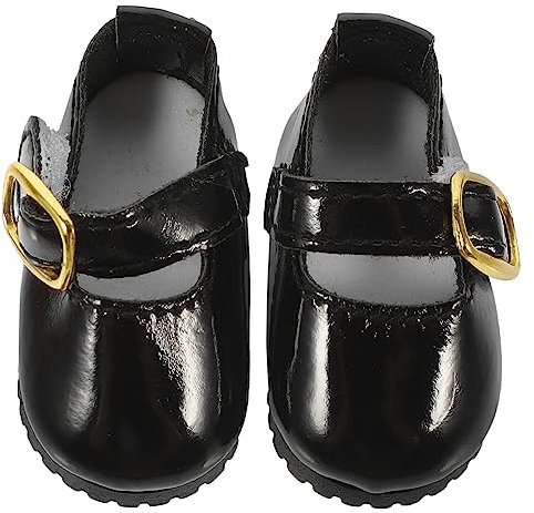 BESPORTBLE Puppenschuhe Für Mädchen Puppen-anziehschuhe Dekorative Puppenschuhe Puppenlederschuhe Zum Anziehen Puppen-anziehzubehör Puppen-kleidungszubehör