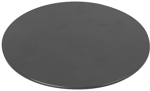 KIMISS 360° Aluminum Rotation, Monitor Base Rotating Computer 360 Degrees Deep Gray Base Giratoria Monitor Stands Stand Turntable for Laptop Sculpturing Black Matte Alloy