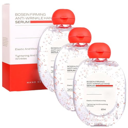 Feuchtigkeitsspendendes Handserum, Anti-Falten-Handserum, spendet tiefenwirksam Feuchtigkeit, Feuchtigkeitspflege für trockene, gealterte und rissige Hände