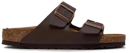 BIRKENSTOCK Arizona, Unisex Pantolette schmale Form, braun(braun), Gr. 40