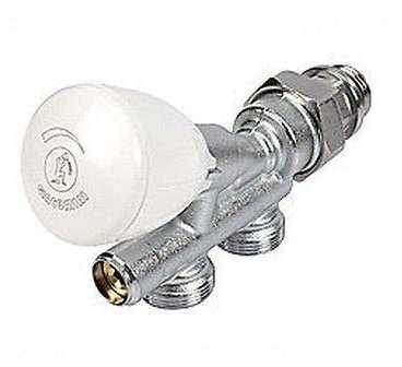 robinet monotube 4 voies - thermostatisable - diamètre 15 x 21 - 16 - avec sonde plastique - giacomini r437nx031