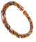 Magnetic Copper, Brass and Aluminium Heavy Rope Bracelet MCB036