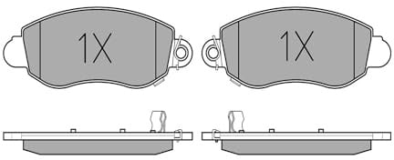 Meyle 025 235 7718/W Brake Pad Set, disc brake