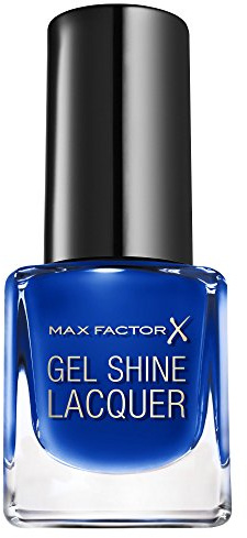 Max Factor Mini Gel Shine Lacquer Glazed cobalt 40, 1er Pack (1 x 5 ml)